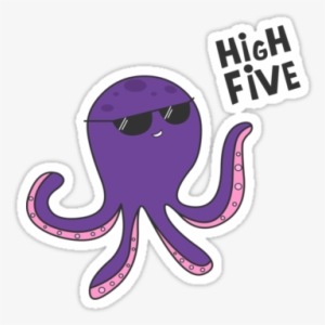 High Five Octopus Redbubble Sticker - Hohe Krake Fünf! Grußkarte #4075678 High Five Octopus Redbubble Sticker - Hohe Krake Fünf! Grußkarte #4075678