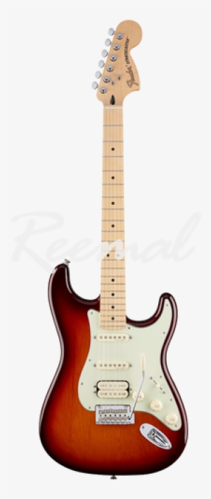 Fender Mexican Deluxe Stratocaster Hss Maple Fretboard - Fender Deluxe Hss Stratocaster With Maple Fingerboard #4076004