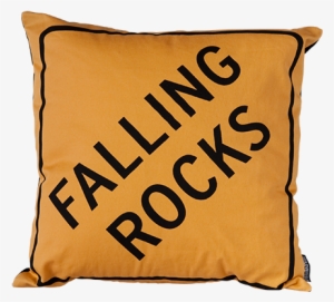 Falling Rocks Cushion - Alliantie Voeding In De Zorg #4076273