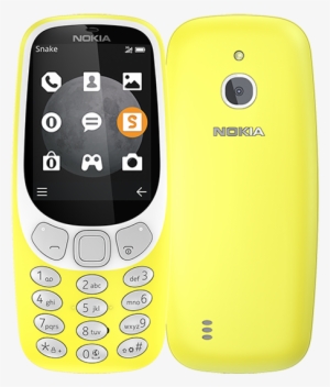 Nokia 3310 3g, Yellow - Nokia 3310 3g - Yellow #4076390