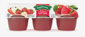 Applesnax Apple & Strawberry Cups - Leahy Orchards Inc. #4077004
