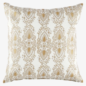 Tarani Metallic Decorative Pillow - Throw Pillow #4077448