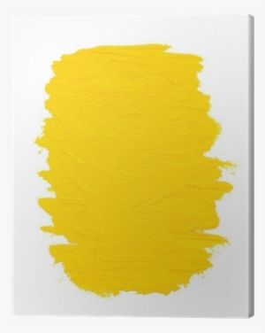 Oil Paint Spot Isolated On White Canvas Print • Pixers® - Oil Paint #4077627