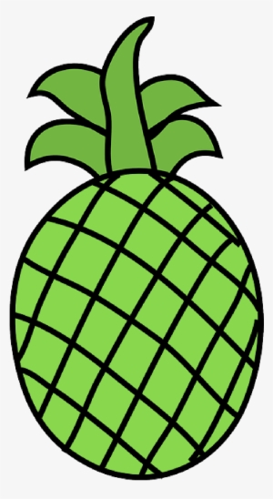 Free Pictures Pineapple - Fruits Clipart For Coloring #4077645