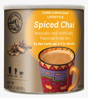 770110 Lowcarb Chaispiced - Big Train Spiced Chai 1.9 Pound #4077670