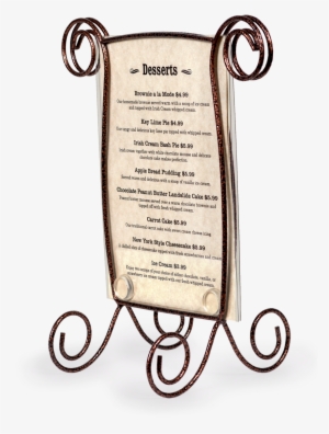 Wire Menu Holder - Restaurant #4077981