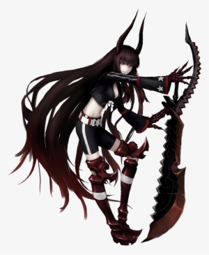 Black Gold Saw Render By Noir Black Shooter-d6tgtt9 - Black Rock Shooter Black Gold Saw Hand #4078013