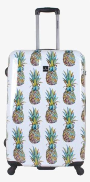 So Something Tells Me I Need A Little Pineapple Print - Pineapple Cute Suitcases #4078074