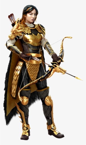 Dragon-hunter Black Gold - Pathfinder Cleric Of Sarenrae #4078281