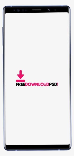 Free Smartphone Mockup Psd, Adobe Photoshop, Android, - Galaxy Note 9 Mockup #4078492
