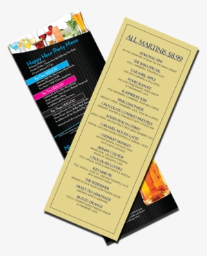 Bar Menus - Menu #4078844