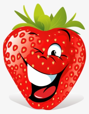 How To Set Use Cartoon Strawberry Face Icon Png - Cartoon Fruits With Faces #4079270