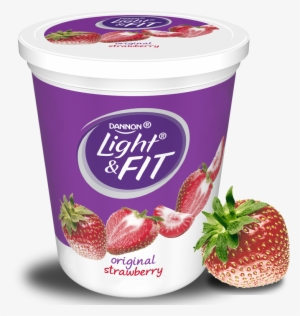 Strawberry Nonfat Yogurt - Light & Fit Yogurt, Greek, Nonfat, Vanilla - 5.3 #4079839