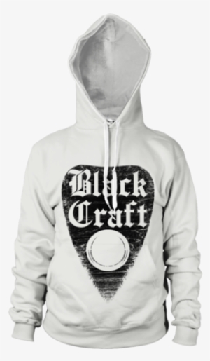 White Hooded Pullover Sweater - Connasse Comme Jamais - Sweat Mixte #4079987