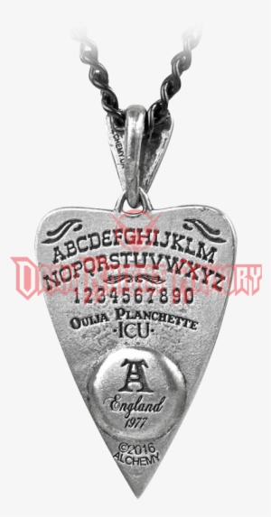 Planchette Pendant - Alchemy Gothic Planchette Ouija Eye Pendant Necklace #4080052