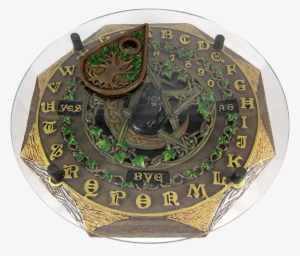 The Board Features Green Ivy, A Black Cat, Pentagram #4080156