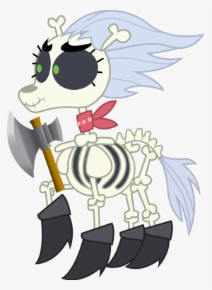 Andrevus, Axe, Battle Axe, Bone, Boots, Female, Happy - My Little Pony Skellinore #4080499