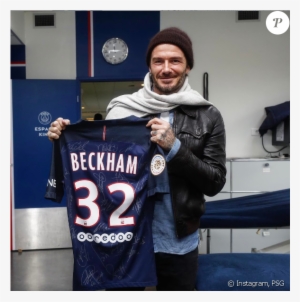 David Beckham De Passage Au Camp Des Loges - Paris Saint Germain Beckham #4081160