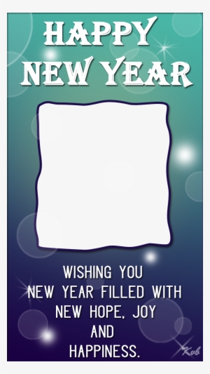 Pretty New Year Frame - Happy Halloween #4081705