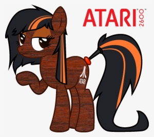 My Little Pony Woodgrain - Atari Logo #4081829
