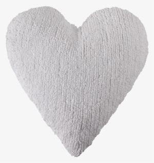 Cojín Corazón Blanco De Lorena Canals - Lorena Canals Heart Cushion In White #4081857
