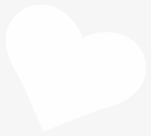 Heart - Desenho Coração Branco Png #4081864