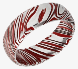 Woodgrain Damascus Steel 8mm Band D8dbwoodgrain Redall - Redall Industries Inc #4081912