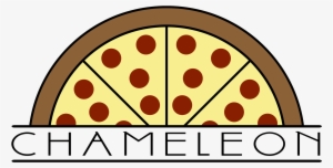 Chameleonpizzalogo Semi Circle - Chameleon #4082448