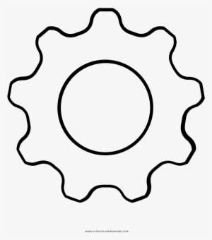Dibujo De Engranaje Para Colorear - The Noun Project #4082497