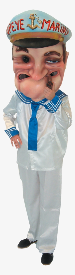 Cabezudo Comparsa Marinero - Cabezudos Popeye #4082544