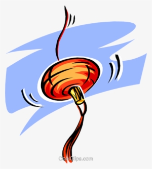 Paper Lantern Royalty Free Vector Clip Art Illustration #4082598