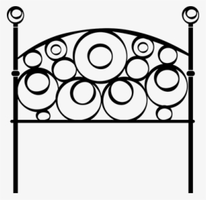 Semicircle Vinyl Headboard Sticker - Circle #4082732