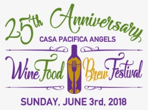 Casa Pacifica Angels - Casa Pacifica Wine And Food Festival Logo #4082976