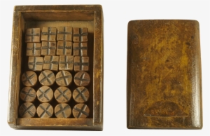 Antique 19th Century Children's Wooden Game Tic Tac - Chess #4083383 Antique 19th Century Children's Wooden Game Tic Tac - Chess #4083383