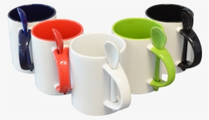 Tazas Con Cuchara Para Sublimar #4083567