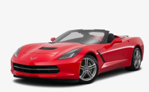 Convertible Red Corvette - 2018 Chevy Corvette Png #4083757