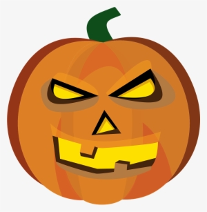 Halloween Pumpkin Face - Euclidean Vector #4084178