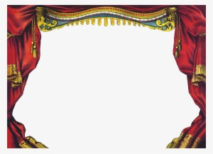 Stage Curtain Background - Giclee Print: Male Principal Wall Art : 16x20in #4084284