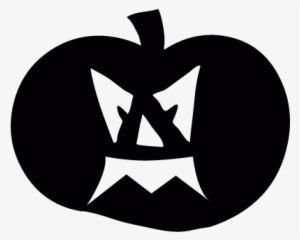 Halloween Ugly Pumpkin Face Vector #4084351