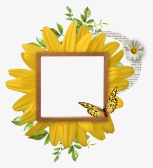 Ch - B *✿* - Клипарт Подсолнух На Прозрачном Фоне #4084740