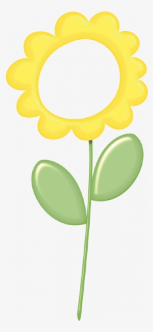 Yellow Flower Frame Graphic By Gina Jones - Sunflower #4085320