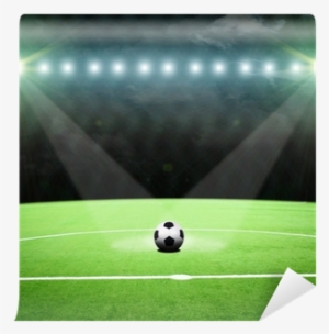 Soccer Stadium With The Bright Lights Wall Mural • - Stadium #4085535