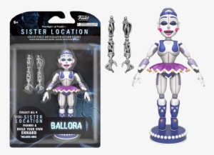Five Nights At Freddy's - Fnaf Action Figures Ballora #4085697