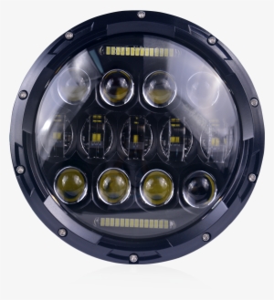 Headlamp, 130w 7" For Jeep Wrangler, - Street Light #4085721