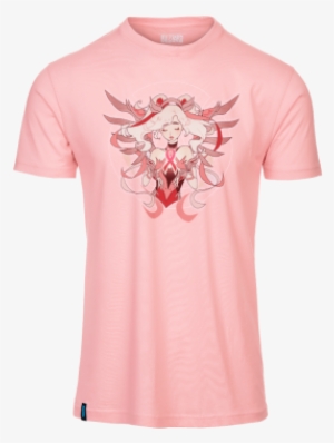 Pueden Ir A La Blizzard Gear Store Para Obtener Más - Overwatch Mercy Breast Cancer Shirt #4085844