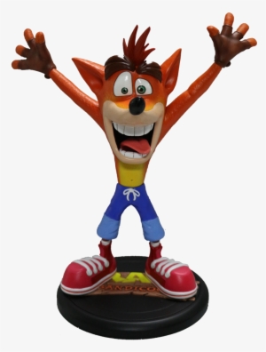N Sane Trilogy Crash Bandicoot Statue - Crash Bandicoot First 4 Figures #4085993