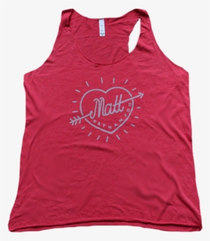 Arrow Heart Red Tank - Red #4086724