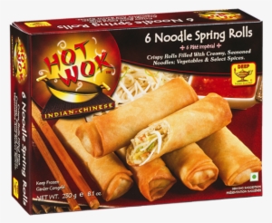 Hot Wok Indian - Chinese Noodle Spring Rolls - 6 Ct #4086858