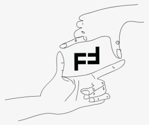 I Originally Conceived Of Using Hands While Brainstorming - Sketch #4086945