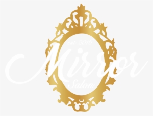 Com/wp Mirron Salon White Lettering - Victorian Frame #4087050